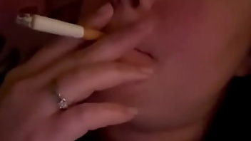Cigarette MILF Blowjob Amateur Reality 