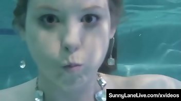 Underwater Blonde Outdoor Pornstar 